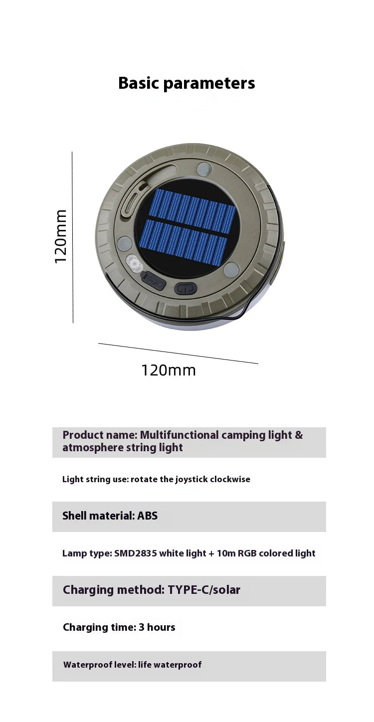 The Camp Roll™ Solar Version