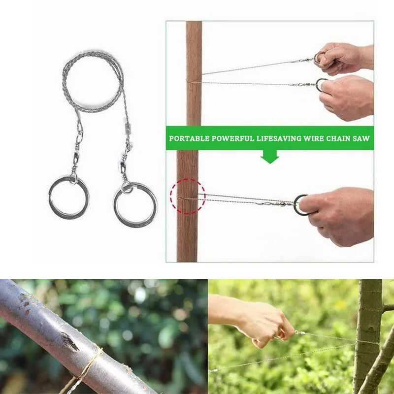 Outdoor String Wood Wire Saw