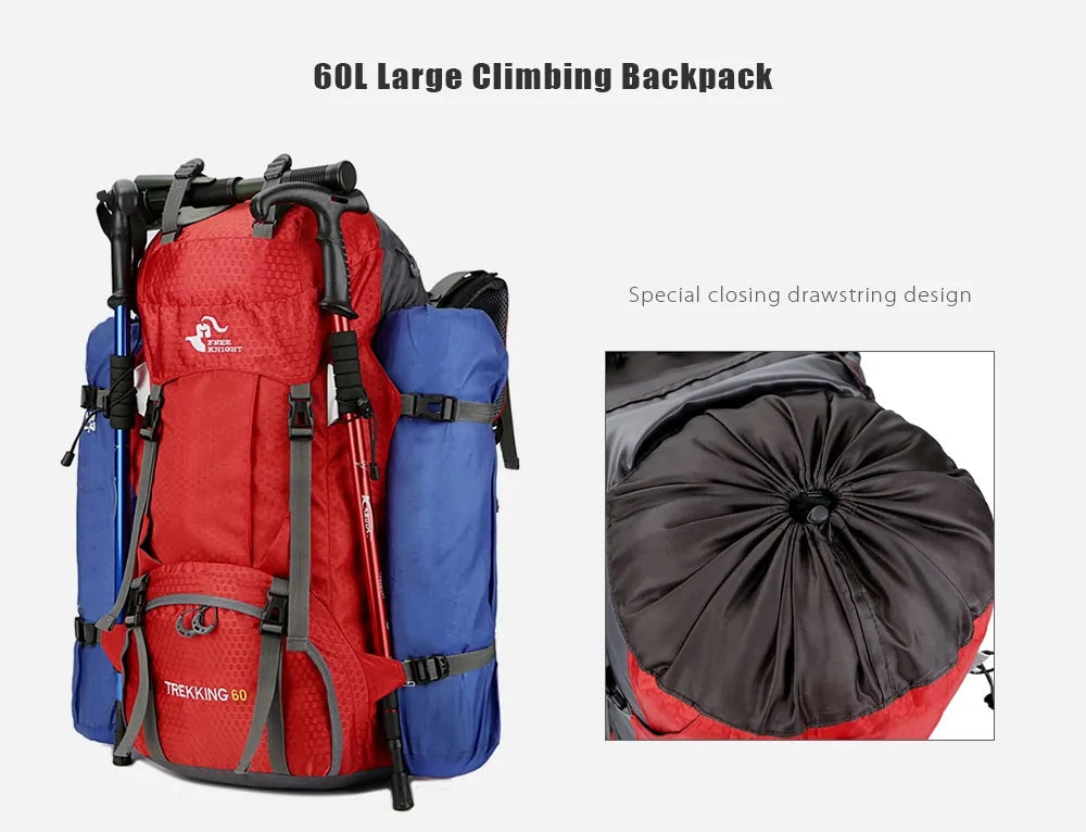 Outdoor Camping Backpack with Rain Cover (JUST FOR 49.99$)